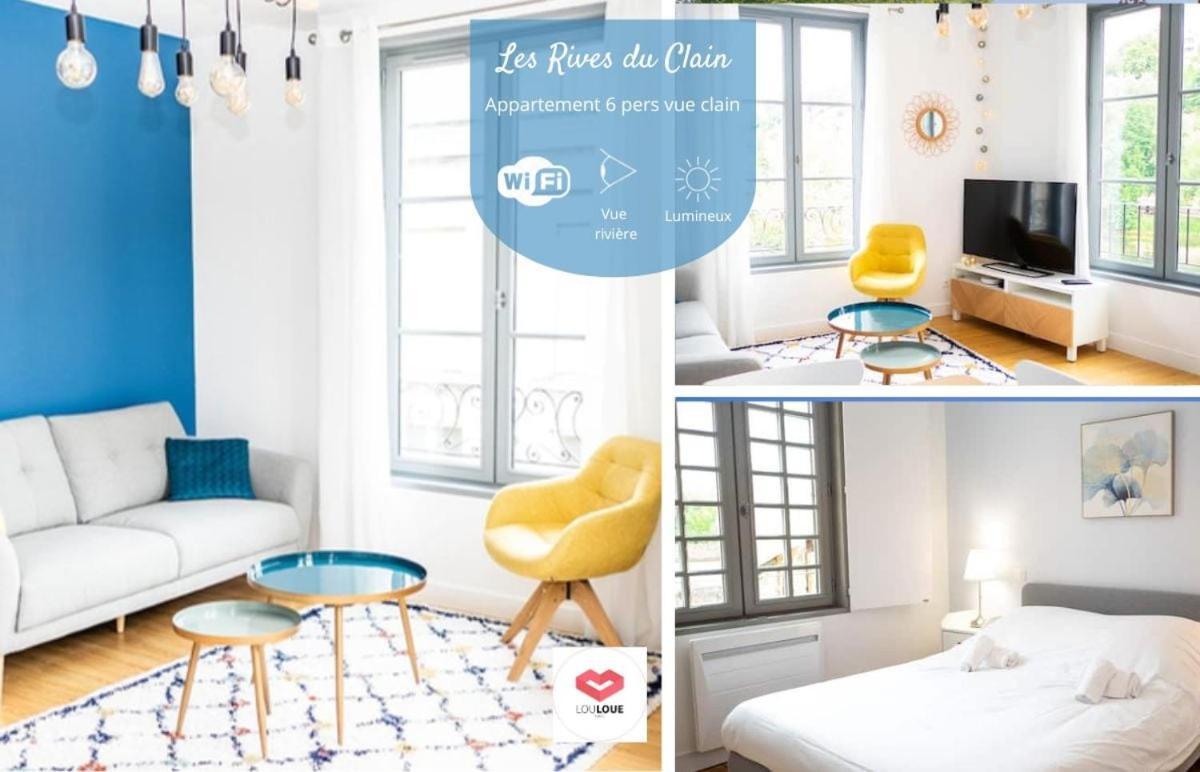 Les Rives Du Clain - Sublime T4 Au Bord De L'Eau Lejlighed Poitiers Eksteriør billede
